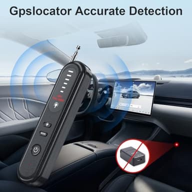 Aleanu Hidden Camera Detector, 2025 Hidden Bug and Device GPS Detector for Trave, Hotels, Home, Office, 6 Levels Sensitivity - Image 4