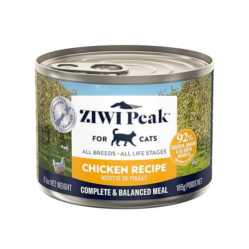 ZIWI Peak Wet Cat Food – All Natural, High Protein, Grain Free, Limited Ingredient, with Superfoods (Chicken, Case of 12, 6.5oz Cans) - Image 1