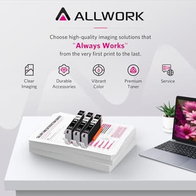 ALLWORK CLI-281XXL Compatible for Canon 281 TR8620a Ink Cartridges CLI-281XXL CLI-281 XXL to use with TR8620 TS7520 TS9520 TS9521C TR8520 TS6220 TS6320 TS8220 (3-Packs Black) - Image 5