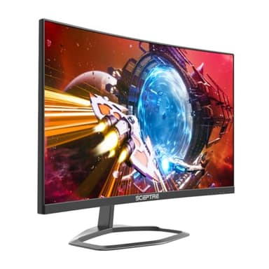 Sceptre Curved 24.5-inch Gaming Monitor up to 240Hz 1080p R1500 1ms DisplayPort x2 HDMI x2 Blue Light Shift Build-in Speakers, Machine Black (C255B-FWT240) - Image 2