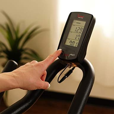 Sunny Health & Fitness Magnetic Rear Belt Drive Indoor Cycling Exercise Bike with RPM Cadence Sensor - SF-B1709, Black - Image 12