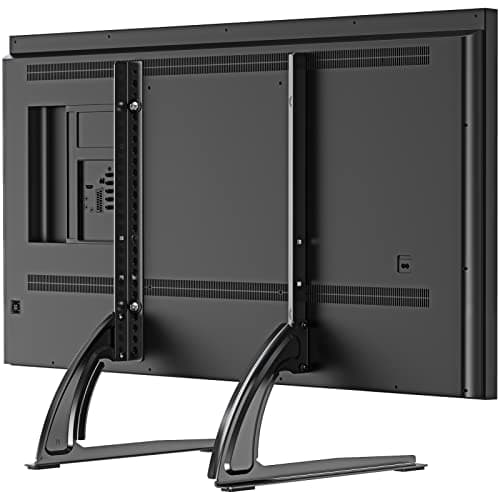 ELIVED Universal Table Top TV Stand for Most 27 to 55 inch LCD LED Plasma Flat Screen TVs, TV Base Height Adjustable Leg Stand Holds up to 88 lbs, VESA up to 800x400mm, YD1014 - Image 1