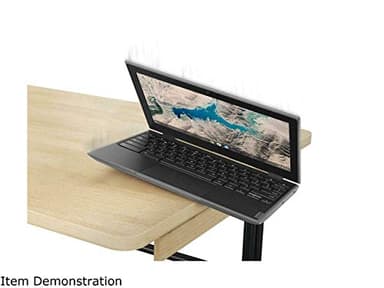 Lenovo 100E Chromebook 2ND Gen 81QB000AUS Laptop Computer, 11.6" HD (1366 X 768) Display, MediaTek MT8173C Processor, 4GB RAM, 16GB eMMC TLC SSD, Powervr GX6250, Chrome OS, Black (Renewed) - Image 8