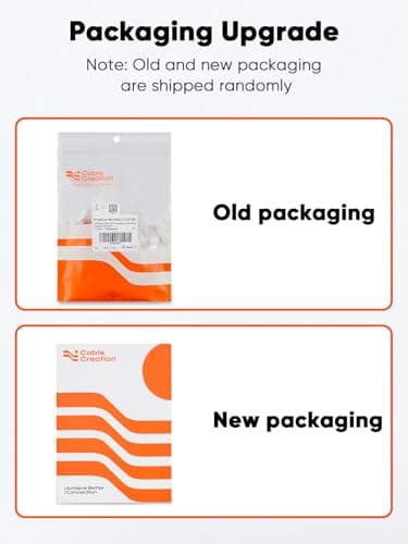 CableCreation Cat6 RJ45 Connectors, 100-PACK Cat6 RJ45 Ends, Ethernet Cable Crimp Connectors UTP Network Plug for Solid Wire and Standard Cable, Transparent - Image 3