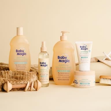 Baby Magic Soothing Hair & Body Wash, Vanilla & Oat, 30 Fl Oz - Image 7