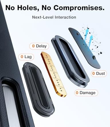 TORRAS Upgraded 360 Spin Magnetic Stand for iPhone 16 Pro Case, Fit for MagSafe, Built-in Kickstand & Ring Holder, Mil-Grade Protective Soft Edge Translucent Case for iPhone 16 Pro, Black 6.3'' - Image 7