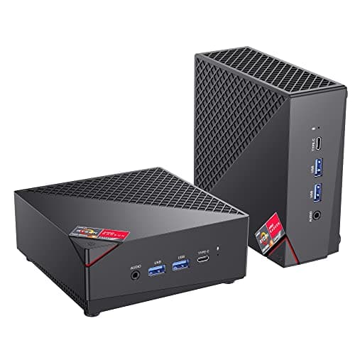ACEMAGIC Mini Gaming PC AMD Ryzen™ 7 5700U 16GB DDR4 RAM, 512GB SSD Wind 11 Pro 8 Cores/16 Threads Mini Computers (up to 4.4Ghz) 4K Triple Display Mini Desktop Bluetooth/WiFi 6/Office - Image 1