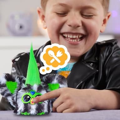 Furby Furblets Fierce & Fabulous 2 Pack, Greenie-Meanie & May-May with 45 Sounds Each, Electronic Plush Toys for Girls & Boys, Back to School Gifts, Ages 6+ (Amazon Exclusive) - Image 2