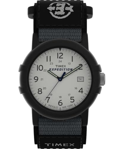 Timex Men's T49713 Expedition Camper Black Fast Wrap Strap Watch - Image 1