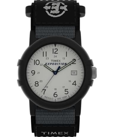 Timex Men's T49713 Expedition Camper Black Fast Wrap Strap Watch - Image 1