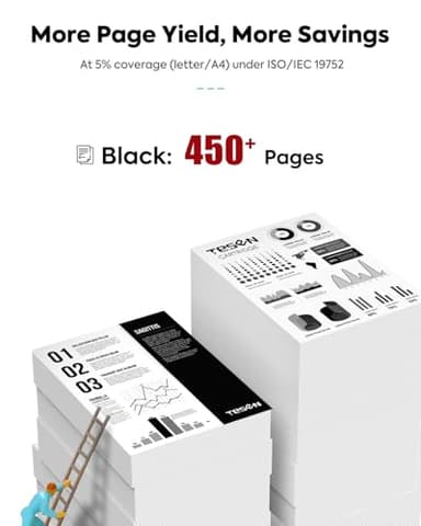 PG-275XL 275XL Black Ink Cartridges Remanufactured Replacement for Canon 275XL 275 PG-275 PG275 XL Black High Yield for PIXMA TR4720 TS3522 TS3500 TR4700 TR4722 TS3720 Printer Ink Cartridge (2 Black) - Image 2