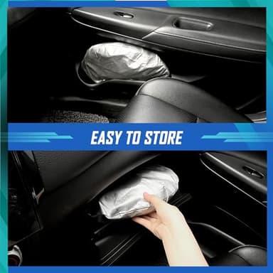 Tombyda Windshield Sunshade for Ford Explorer 2020-2025 Front Window Sun Shade Custom Sunscreen Double Layers Design - Image 6