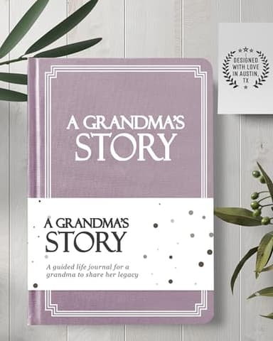 Grandma's Life Story Journal (Hardcover): A Meaningful Keepsake for Grandma to Share Her Journey & Memories, Book Includes 250+ Prompt Questions, Sentimental Gift for Mother's Day, Birthday, Christmas - Image 7
