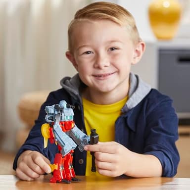 Transformers EarthSpark Cyber-Combiner Terran Twitch and Robby Malto Robot Action Figures, Interactive Toys for Boys and Girls Ages 6 and Up - Image 13