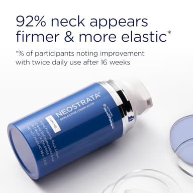 NEOSTRATA Triple Firming Neck Cream, New & Improved Formula - with MicroDiPeptide229®, NeoGlucosamine, and Bakuchiol, Fragrance-free, Oil-Free, Décolletage Rejuvenating Cream For all Skin Types, 80 g. - Image 4