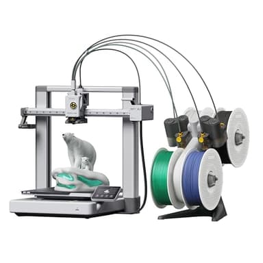 Bambu Lab A1 Combo, A1 3D Printer and AMS lite, Support Multi-Color 3D Printing, High Speed & Precision, Full-Auto Calibration & Active Flow Rate Compensation, ≤48 dB Quiet FDM 3D Printers - Image 1