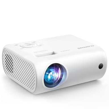 Mini Projector, CLOKOWE 2024 Upgraded Portable Projector with 9000 Lux and Full HD 1080P, Movie Projector Compatible with iOS/Android Phone/Tablet/Laptop/PC/TV Stick/Box/USB Drive/Game Console - Image 1