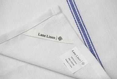 LANE LINEN Kitchen Towels Bulk Set - 100% Pure Cotton Dish Towels for Kitchen, Super Absorbent Kitchen Hand Towel, Blue Tea Towels, Soft & Durable Dish Cloths, Pack of 48 – 15”x25”, Blue Stripe - Image 3