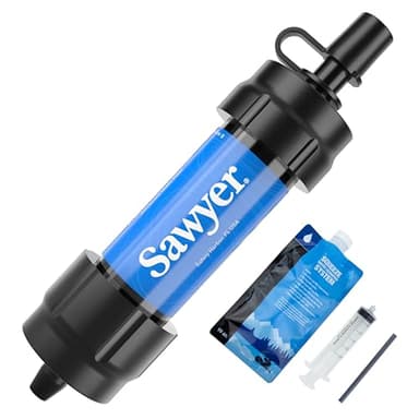 Sawyer Products SP128 Mini Water Filtration System, Single, Blue - Image 1