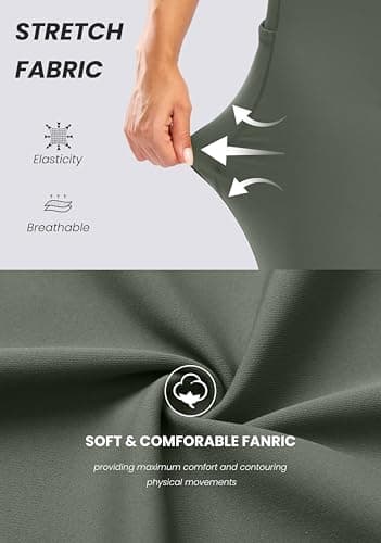 28"/30"/32"/34" Inseam Women's Bootcut Yoga Pants Long Bootleg High-Waisted Flare Pants with Pockets(Sage,28-S) - Image 5