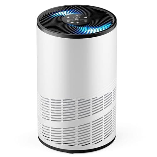 DUMOS Air Purifiers for Home Bedroom with a 3-in-1 HEPA Built-in Filter, Covers up to 1200 ft², True H13 Air Cleaner with Quiet Sleep Mode for Large Room, Removing Odor Smoke Dust Pet Dander - Image 1