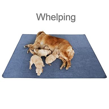 Peepeego 2PCS Dog Training Pads 72" x 72", Reusable, Waterproof , Non Slip - Premium Whelping Pad Washable for Puppy Playpen, Crate - Image 6