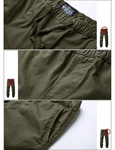 Match Men's Chino Jogger Pant #6535(38,6535 R-green) 36 US - Image 4