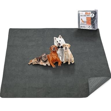 Washable Pee Pads for Dogs, 48x60 Reusable Whelping Pads, Absorb Dog Mats Non-Slip Puppy Training Pads for Whelping, Potty, Training, Playpen, Crate - Image 1
