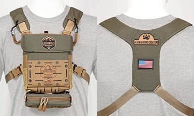 Alaska Guide Creations Ravus Binopack Bino Harness Ranger Green - Image 7