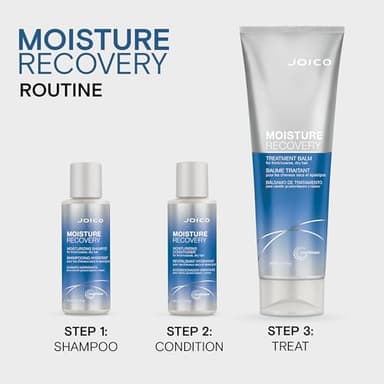 Joico Moisture Recovery Moisturizing Conditioner | For Thick, Coarse, Dry Hair | Restore Moisture, Smoothness, Strength, & Elasticity | Reduce Breakage | With Jojoba Oil & Shea Butter | 1.7 Fl Oz - Image 6