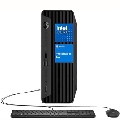 HP ProDesk G9 SFF Desktop Computer| 13th Core i3 CPU| Dual 4K Display Support| 16GB RAM, 512GB SSD| WiFi| Bluetooth| HDMI, USB, RJ-45| Windows 11 Pro| Wired Keyboard & Mouse| Business & Personal Use - Image 1