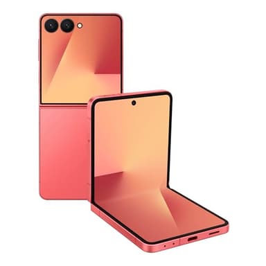 Samsung Galaxy Z Flip7 Cell Phone, 512GB AI Smartphone, Unlocked Android, Long Battery Life, 2025, US 1 Yr Manufacturer Warranty, Coral Red - Image 1