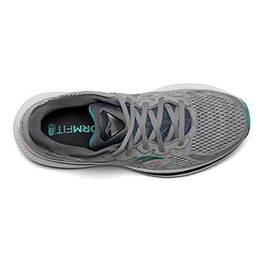 Saucony Women's Omni 20 Running Shoe, Alloy/Jade, 8 - Image 5