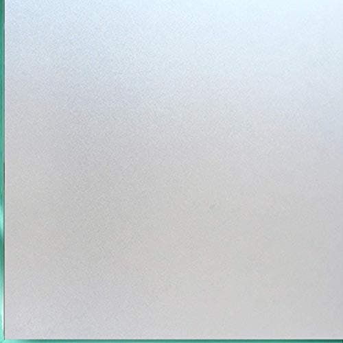 Coavas Window Privacy Film Frosted Glass Static Cling Heat Blocking Window Tint for Home Day and Night Sun Blocker Insulation Bathroom Door Decorative Frosting Cover Sticker (17.5 x 78.7 Inch, Pure) - Image 1