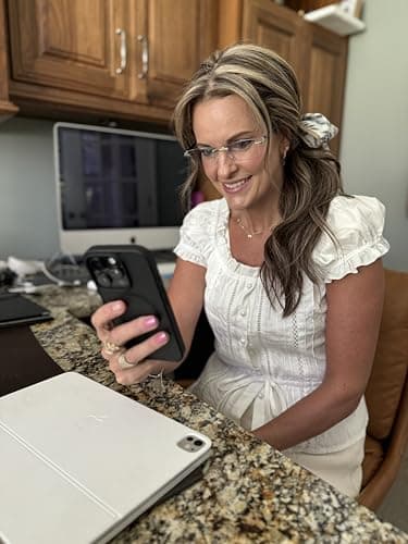 NoBlu Vision Bluelight Glasses for Men & Women – NoBlu No Blue Light Glasses for Women & Men Screen, Eye Strain & Sleep - Computer Gaming BlueEase-Optics with Clear Frame & Travel Case - Image 7