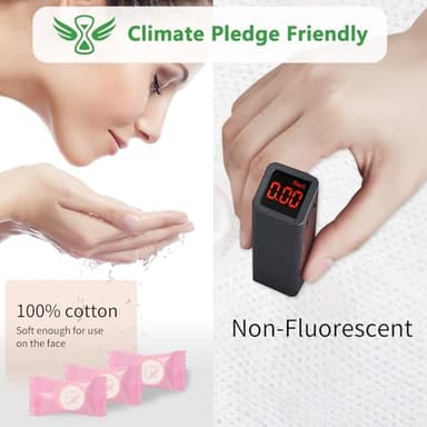 Classycoo Compressed Towel 100 PCS Mini Tablets Disposable Portable Face Towel Cotton Coin Tissue Eco-Friendly for Travel, Camping, Hiking, Sport, Beauty, Home Hand Wipes, Outdoor Activities Pink - Image 2