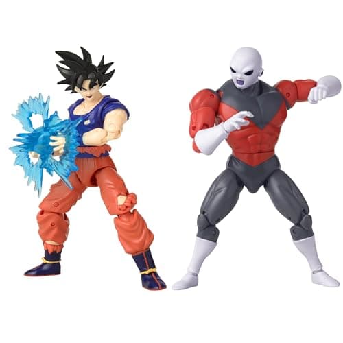 Dragon Stars Series - Dragon Ball Super - Goku Ultra Instinct Sign vs Jiren 6.5" Battle Pack Action Figure Set