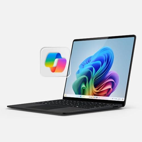 Microsoft Surface Laptop (2024), Windows 11 Copilot+ PC, 13.8" Touchscreen Display, Snapdragon X Plus (10 core), 16GB RAM, 512GB SSD Storage, Black - Image 1