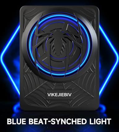 1200W Subwoofer, Slim Underseat Car Subwoofer and Amp Package with Ambient Light, Individual Control for Low Pass/Gain/Boost Bass, Loud Stereo Sound, Deep Bass Perfect for Truck/SUV/Jeep/MPV (Black) - Image 4