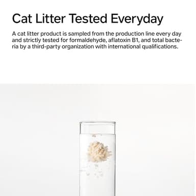 pidan Tofu Cat Litter Clumping,Flushable,Ultra Absorbent and Fast Drying, 100% Natural Ingredients Litter,Solubility in Water,Really Dust-Free,Less Scattering (5.3lb×1bag) - Image 6