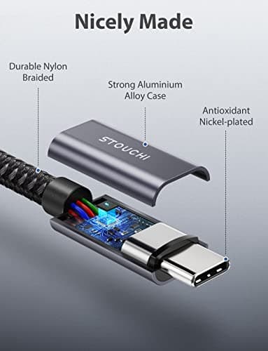 Stouchi USB C Extension Cable 10FT/3M, USB C Extension Cable Type C 3.1 Male to Female Fast Charging & Audio Data Transfer for iPhone 17 16 15, iPad mini/pro, MacBook Air M4 M3 M2/ M1 Mag- Safe - Image 3