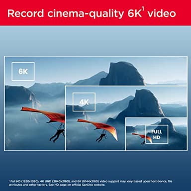 SanDisk 128GB Extreme PRO SDXC UHS-II Memory Card - C10, U3, V60, 6K, 4K UHD, SD Card - SDSDXEP-128G-GN4IN - Image 2