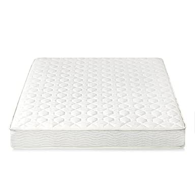 Best Price Mattress 8 Inch Tight Top Innerspring Hybrid Mattress - Comfort Foam Top with Bonnell Spring Base, Full White - Image 3