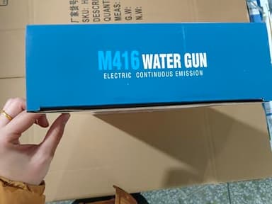 Electric Water Gun,Squirt Gun Toy,Automatic Water Gun Long Range Blaster Up to 32 FT,Outdoor Pool Party Shooting Game Toy with 2 Water Tanks & 2 Kits Batteries,Ideal Summer Gift for Kids & Adults. - Image 5