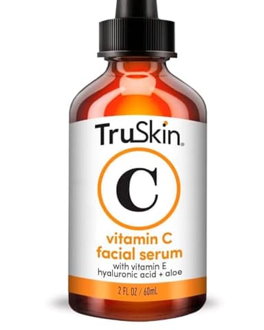 TruSkin Vitamin C Serum For Face – Anti Aging Face Serum with Vitamin C, Hyaluronic Acid, Vitamin E – Brightening Formula – Improve Appearance of Dark Spots, Tone, Fine Lines & Wrinkles, 2 Fl Oz - Image 1