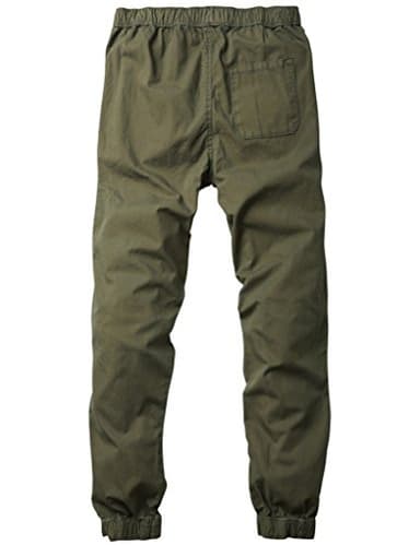 Match Men's Chino Jogger Pant #6535(38,6535 R-green) 36 US - Image 3