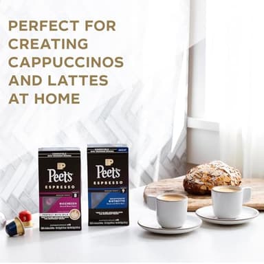 Peet's Coffee, Dark Roast Espresso Capsules, Compatible with Nespresso Original Machines - Major Dickason's Blend Intensity 11, 50 Count (5 Boxes of 10 Espresso Capsules) - Image 5