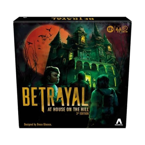 Avalon Hill Hasbro Gaming Betrayal at The House on The Hill 3rd Edition Cooperative Board Game,Ages 12 and Up,3-6 Players,50 Chilling Scenarios - Image 1