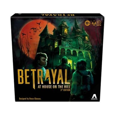 Avalon Hill Hasbro Gaming Betrayal at The House on The Hill 3rd Edition Cooperative Board Game,Ages 12 and Up,3-6 Players,50 Chilling Scenarios - Image 1