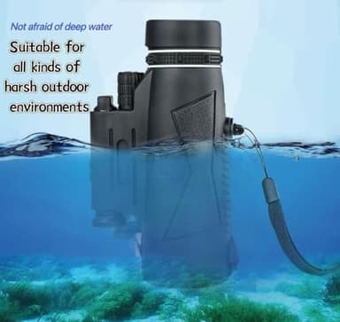120X50 High Power Monocular Telescope for Adults – HD Starscope Monocular with Night Vision, Laser & UV Light – Waterproof Compact Spotting Scope for Bird Watching, Hunting, and Travel - Image 5